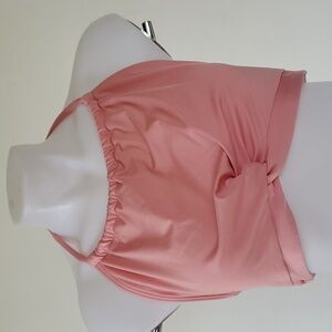 Carmen Marco Valvo Pink/Salmon Bikini Top Xl.